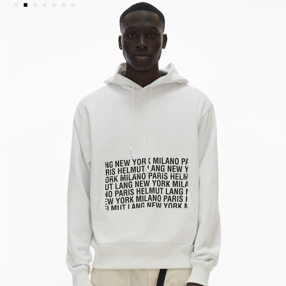 Helmut lang logo hoodie - Picture 1 of 2